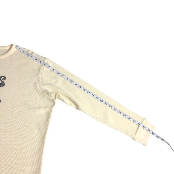 Vintage Old Navy Sweater Mens XL Nitro Hot Rods Thermal Waffle Knit Grunge Y2k - Picture 10 of 11